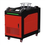 מכונת ניקוי רציף בלייזר 1000W עם קרן אופטית כפולה